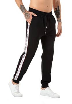 Redbridge Jogginghose Sweatpants mit seitlichem Streifen schwarz Gr XXL von Redbridge