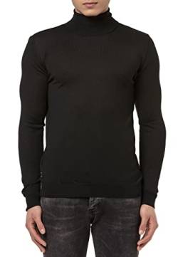 Redbridge Pullover Herren Rollkragenpullover Schwarz XL von Redbridge