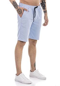 Redbridge Shorts für Herren Kurze Hose Sweat-Pants Sporthose Freizeithose Bermuda Capri Blau L von Redbridge
