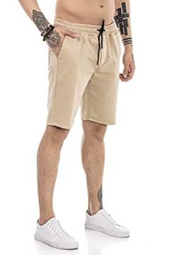 Redbridge Shorts für Herren Kurze Hose Sweat-Pants Sporthose Freizeithose Bermuda Capri Braun S von Redbridge