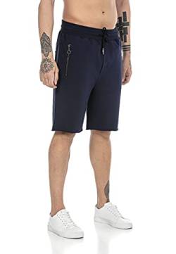 Redbridge Shorts für Herren Kurze Hose Sweat-Pants Sporthose Freizeithose Blau XL von Redbridge