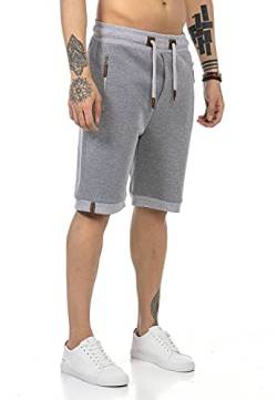 Redbridge Shorts für Herren Kurze Hose Sweat-Pants Sporthose Freizeithose Grau XL von Redbridge