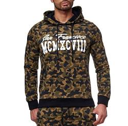 Redbridge Sweatshirt Pullover Hoodie Camouflage Jogginganzug Sportanzug MCMXCVIII Pullover - Camouflage XL von Redbridge