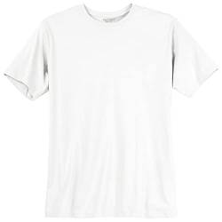 Redfield Basic T-Shirt weiß Übergröße, XL Größe:5XL von Redfield