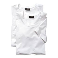 Redfield Doppelpack T-Shirts Übergröße weiß, Größe:6XL von Redfield