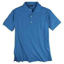 Redfield Piqué Poloshirt Herren Übergröße blau, XL Größe:2XL von Redfield