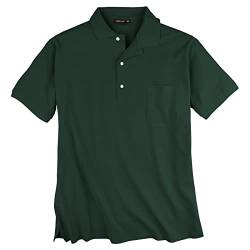 Redfield Piqué Poloshirt XXL dunkelgrün Brusttasche, Größe:10XL von Redfield