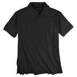 Redfield Poloshirt Piqué Übergröße schwarz, XL Größe:4XL von Redfield