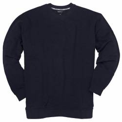 Redfield Sweatshirt Herren Übergröße dunkelblau, Größe:3XL von Redfield