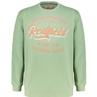 Redfield Sweatshirt mit Label-Print von Redfield