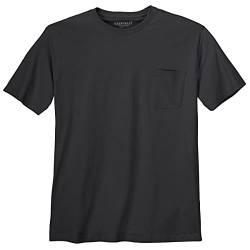 Redfield XXL Basic T-Shirt Jerry schwarz Brusttasche, Größe:5XL von Redfield
