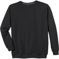 redfield Sweater Redfield Sweatshirt Herren Übergröße schwarz von Redfield