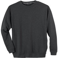 redfield Sweater Sweatshirt Herren Übergröße anthra melange Redfield von Redfield