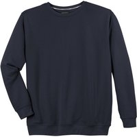redfield Sweater Sweatshirt Herren Übergröße dunkelblau Redfield von Redfield