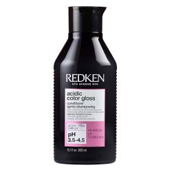 Redken Conditioner für Reinigung und Farbschutz bei gefärbtem Haar, Farbbrillanz für bis zu 32 Haarwäschen, Mit Glanzkomplex & pH-ausgleichende Formel, Acidic Color Gloss Conditioner, 300 ml von Redken