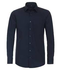 Redmond - Comfort Fit - Herren Langarm Hemd, Bügelfrei (140100), Größe:XXL, Farbe:Blau(19) von Redmond