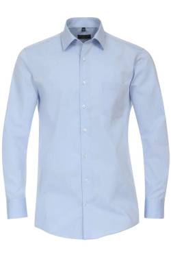 Redmond Regular Fit Hemd hellblau, Einfarbig von Redmond