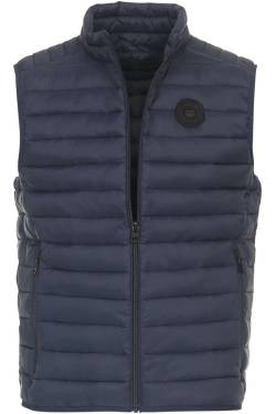 Redmond Regular Fit Outdoor Weste blau, Einfarbig von Redmond