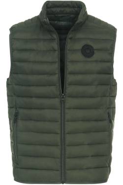 Redmond Regular Fit Outdoor Weste grün, Einfarbig von Redmond