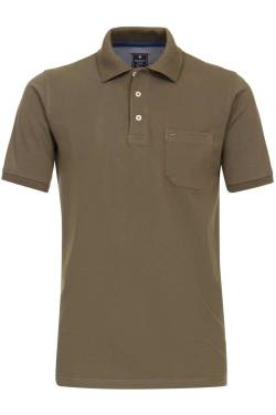 Redmond Regular Fit Poloshirt Kurzarm dunkelgrün von Redmond