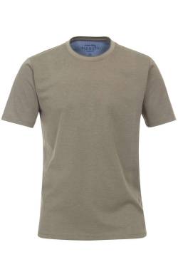 Redmond Regular Fit T-Shirt Rundhals grün, Einfarbig von Redmond