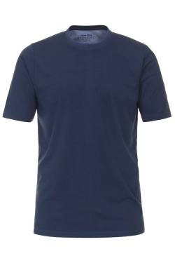 Redmond Regular Fit T-Shirt Rundhals navy, Einfarbig von Redmond