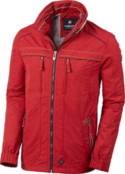 Redpoint Herren Funktionsjacke in Rot, mit verstaubarer Kapuze im Kragen, Übergangsjacke, wind- und wasserabweisend, Outdoorjacke, Gr. 48-60 von Redpoint