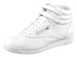 Sneaker REEBOK CLASSIC "Freestyle Hi" Gr. 40, weiß (int, white, silver) Schuhe Sneaker von Reebok CLASSIC