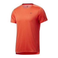 Herren Kurzarm-T-Shirt Reebok Workout Ready Tech Orange - S von Reebok