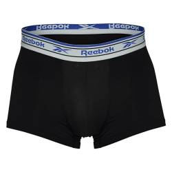 REEBOK Herren Calzoncillos de Hombre en Negro Boxershorts, Black/Blue/Red/Aqua, L von Reebok