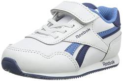 Reebok Baby-Jungen ROYAL CL Jog 3.0 1V Sneaker, FTWR White/Batik Blue/Essential Blue, 22.5 EU von Reebok