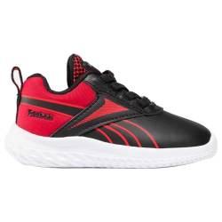 Reebok Baby-Jungen Rush Runner 5 SYN TD Sneaker, FTWWHT/VECRED/NGHBLK, 26 EU von Reebok