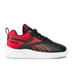 Reebok Baby-Jungen Rush Runner 5 SYN TD Sneaker, FTWWHT/VECRED/NGHBLK, 26 EU von Reebok