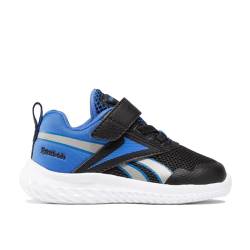 Reebok Baby-Jungen Rush Runner 5 TD Sneaker, CBLACK/VECBLU/Pewter, 22 EU von Reebok