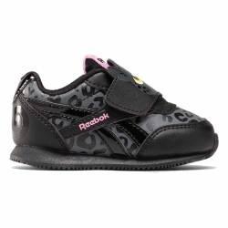 Reebok Baby-Mädchen ROYAL CL Jog 2.0 KC Sneaker, CBLACK/PURGRY/JASPNK, 21 EU von Reebok