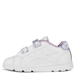 Reebok Baby-Mädchen Royal Complete Clean 2 Sneaker, Footwear White/Pixel Pink/Purple Oasis, 24 EU von Reebok