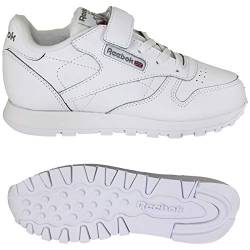 Reebok Classic Leather Sneakers, White/Carbon/Vector Blue von Reebok
