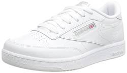 Reebok Club C Sneaker, Elfenbein (White/Sheer Grey-int), 35 EU von Reebok