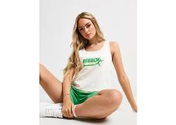 Reebok Court Graphic Tank Top - Damen, White von Reebok