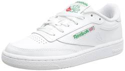 Reebok Damen Club C 85 Laufschuhe Sneaker, Ftwr White Ftwr White Gold Met, 37.5 EU von Reebok