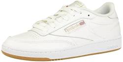 Reebok Damen Club C 85 Sneaker, White/Light Grey/Gum, 37.5 EU von Reebok