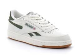 Reebok Damen Club C Revenge Sneaker, Kreide Varsity Green F23 Stuck, 38.5 EU von Reebok