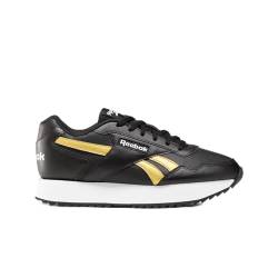 Reebok Damen Glide Ripple Double Sneaker, Black/FTWWHT/Goldmt, 36.5 EU von Reebok