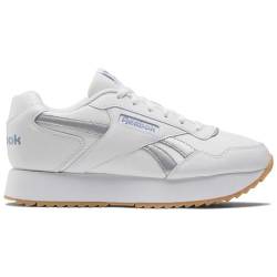 Reebok Damen Glide Ripple Double Sneaker, Ftwwht Vinblu Rbkg07, 37.5 EU von Reebok