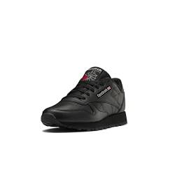 Reebok Damen Klassischer Leder-Sneaker, Reefresh Black/Pure Grey, 42 EU von Reebok