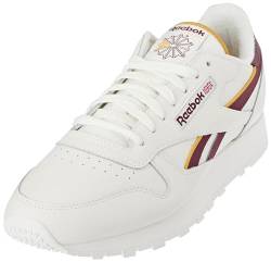 Reebok Damen Klassisches Leder Sneaker Klassisches Leder, Kreide Classic Kastanienbraun F23 Retro Gold F23 R, 37.5 EU von Reebok