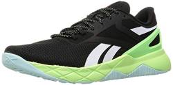 Reebok Damen NANOFLEX TR Running Shoe, core Black/digital Glow/neon Mint, 44 EU von Reebok