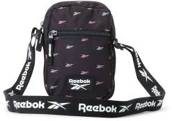 Reebok Damen Tasche - League Crossbody Sling Geldbörse Umhängetasche, Schwarz Ombre, Einheitsgröße von Reebok