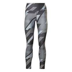 Reebok Damen Workout Ready Train All Over Print Leggings, Night Black, L von Reebok