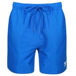 Reebok Herren Blau, Polyester, schnelltrocknend, für Erwachsene Badehose, Verschiedene Größen von Reebok